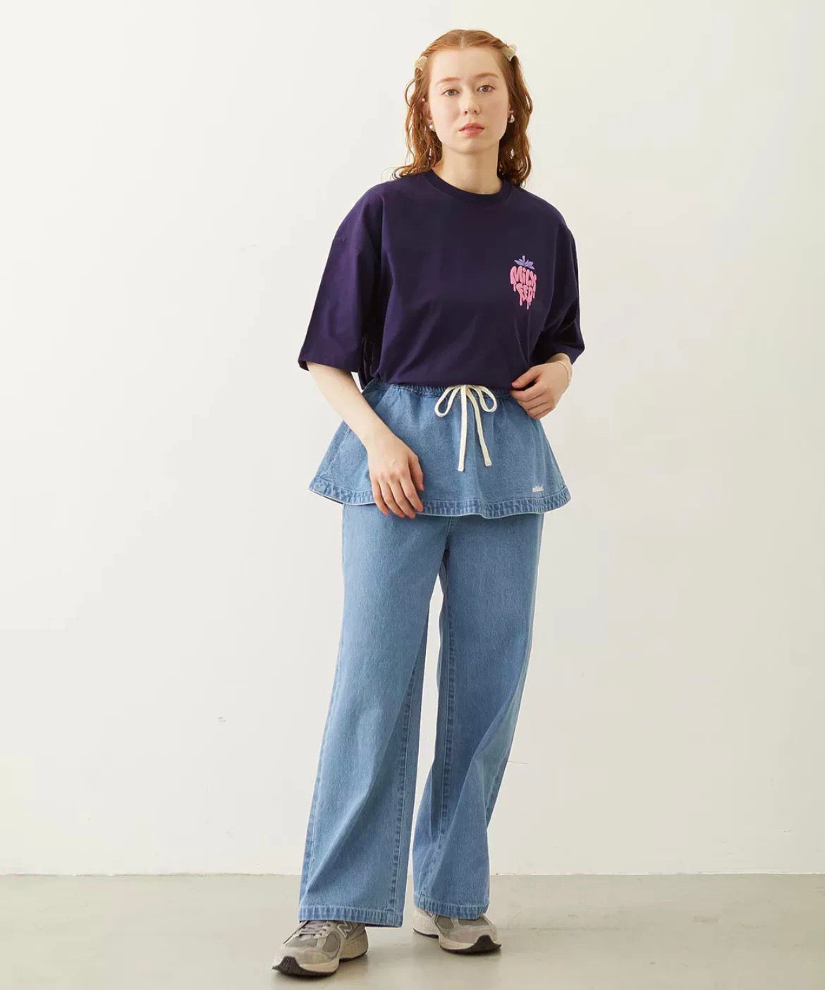 Milkfed strawberry logo tee