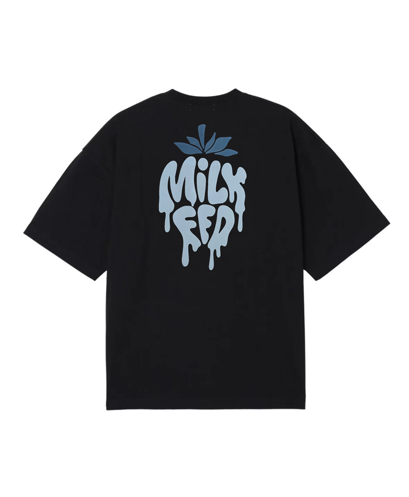 Milkfed strawberry logo tee