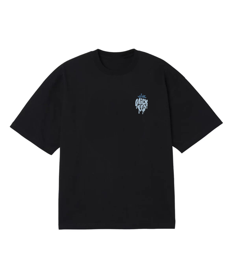 Milkfed strawberry logo tee