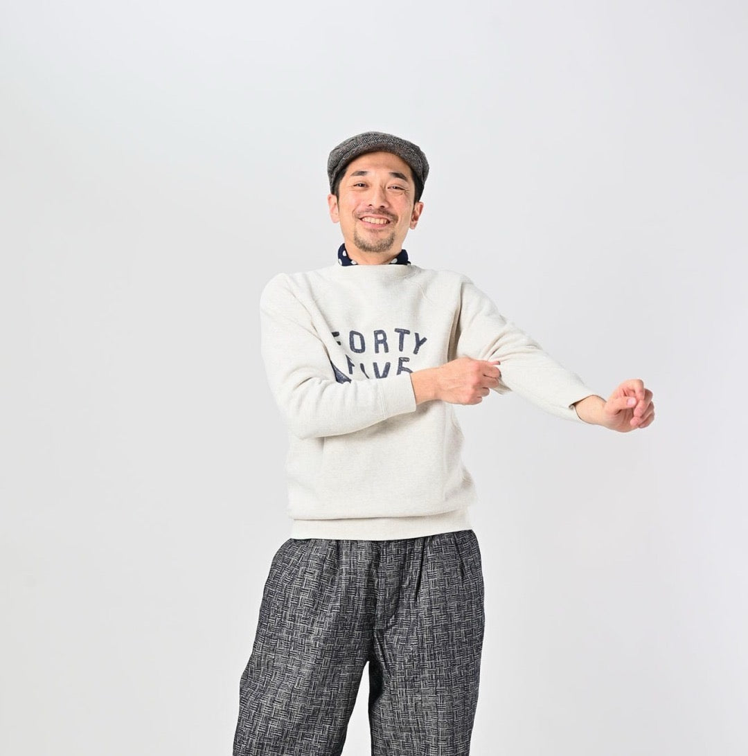 45R logo 圓領衛衣