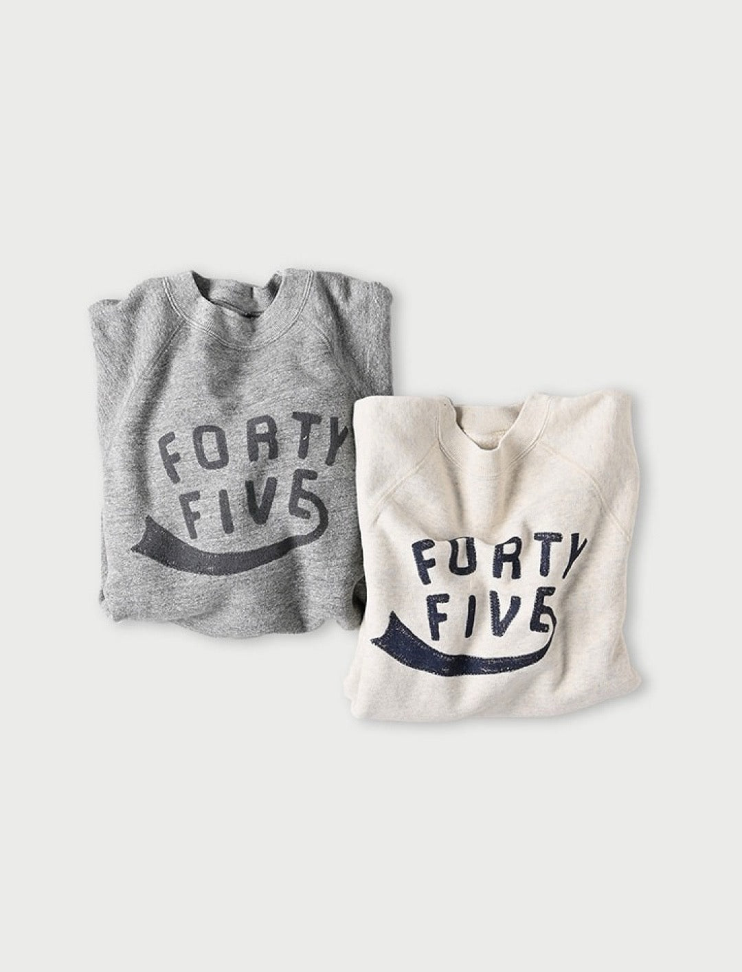 45R logo 圓領衛衣