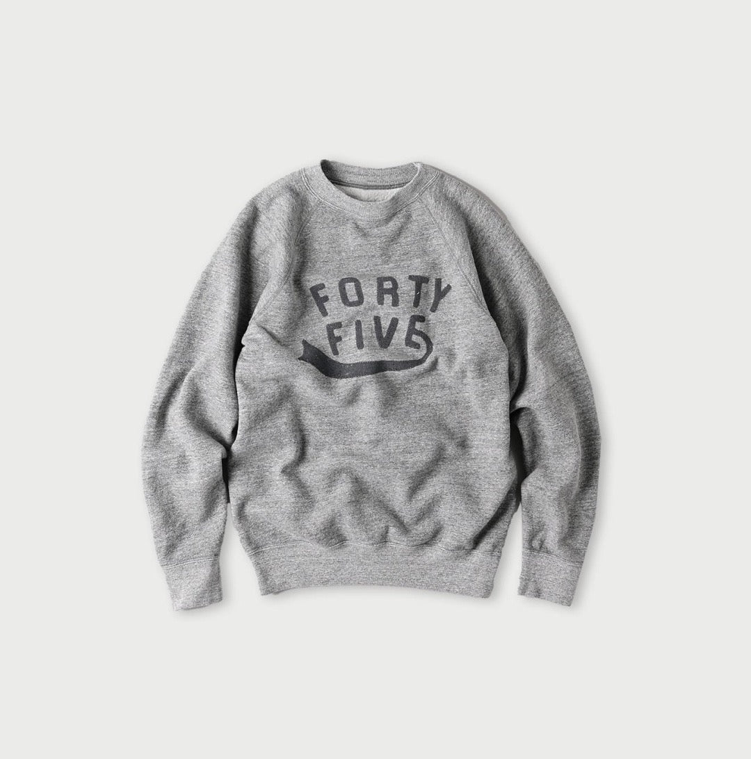 45R logo 圓領衛衣