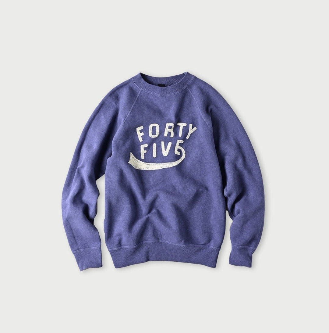 45R logo 圓領衛衣