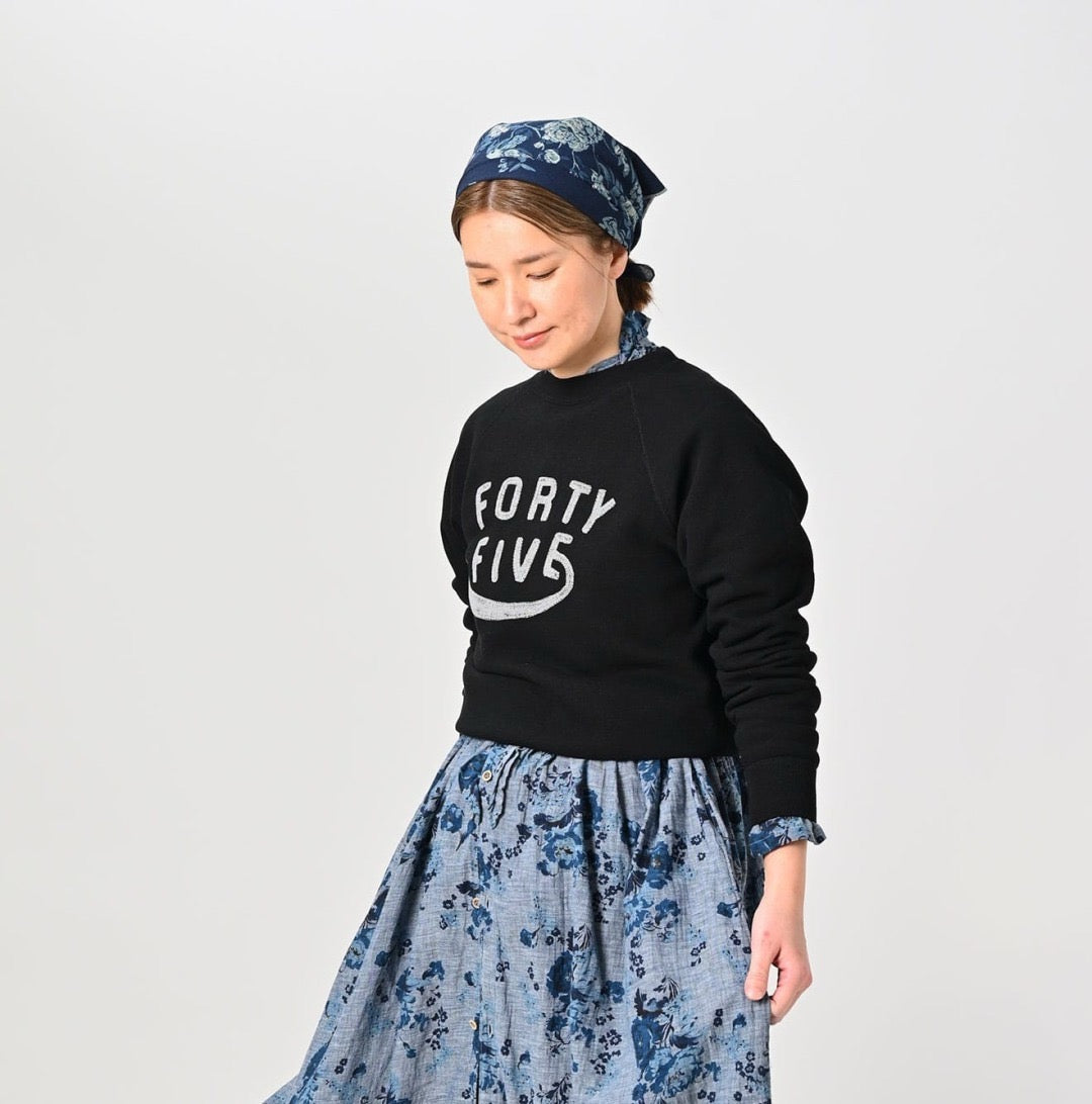 45R logo 圓領衛衣