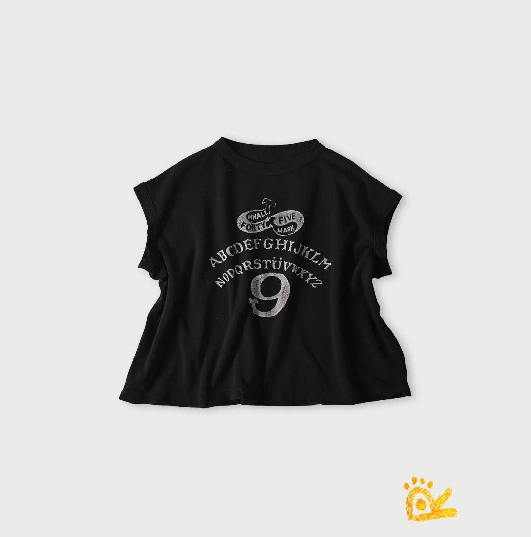 45R logo 印花tee
