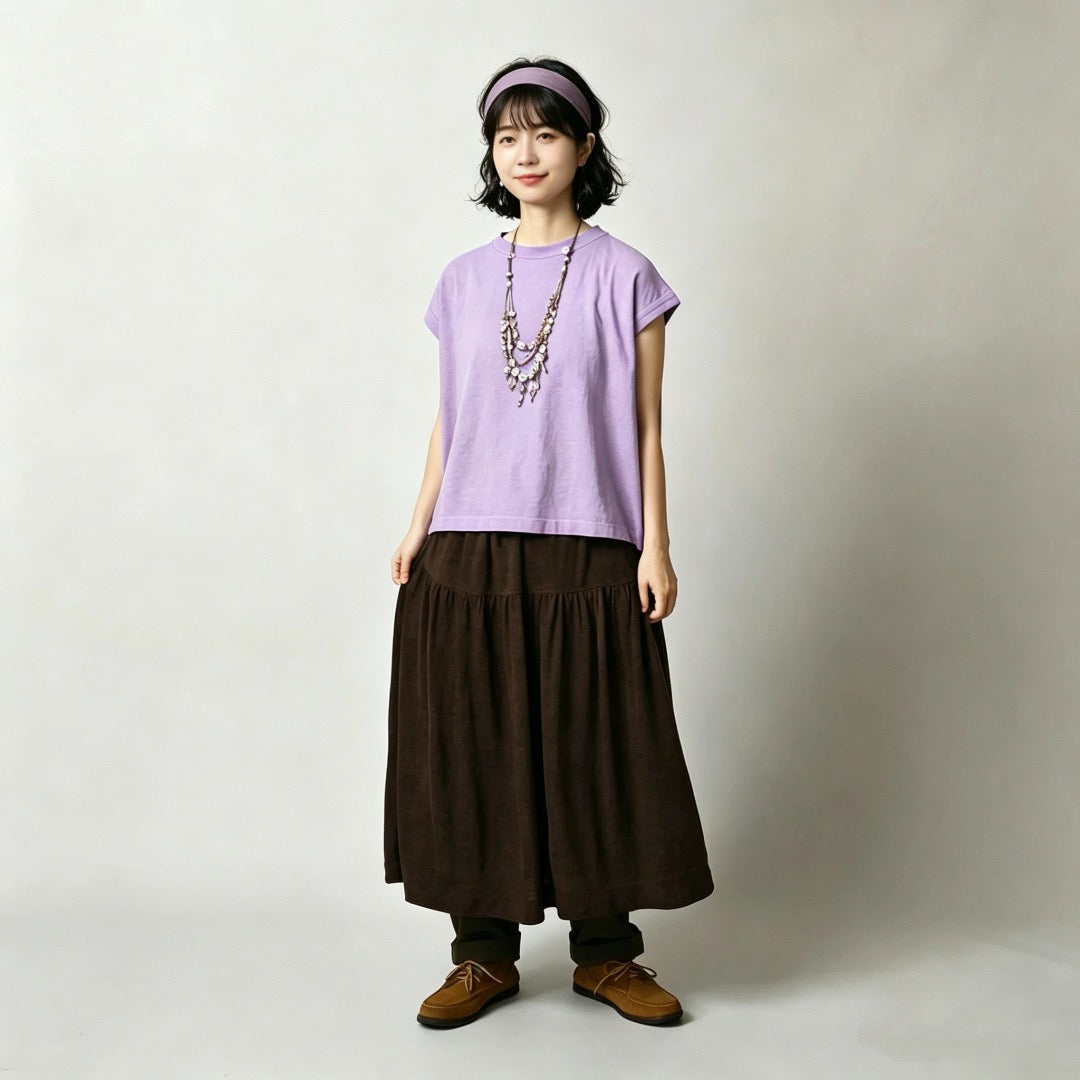 45R淨色tee