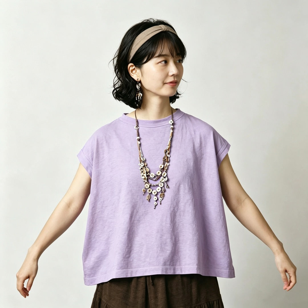 45R淨色tee
