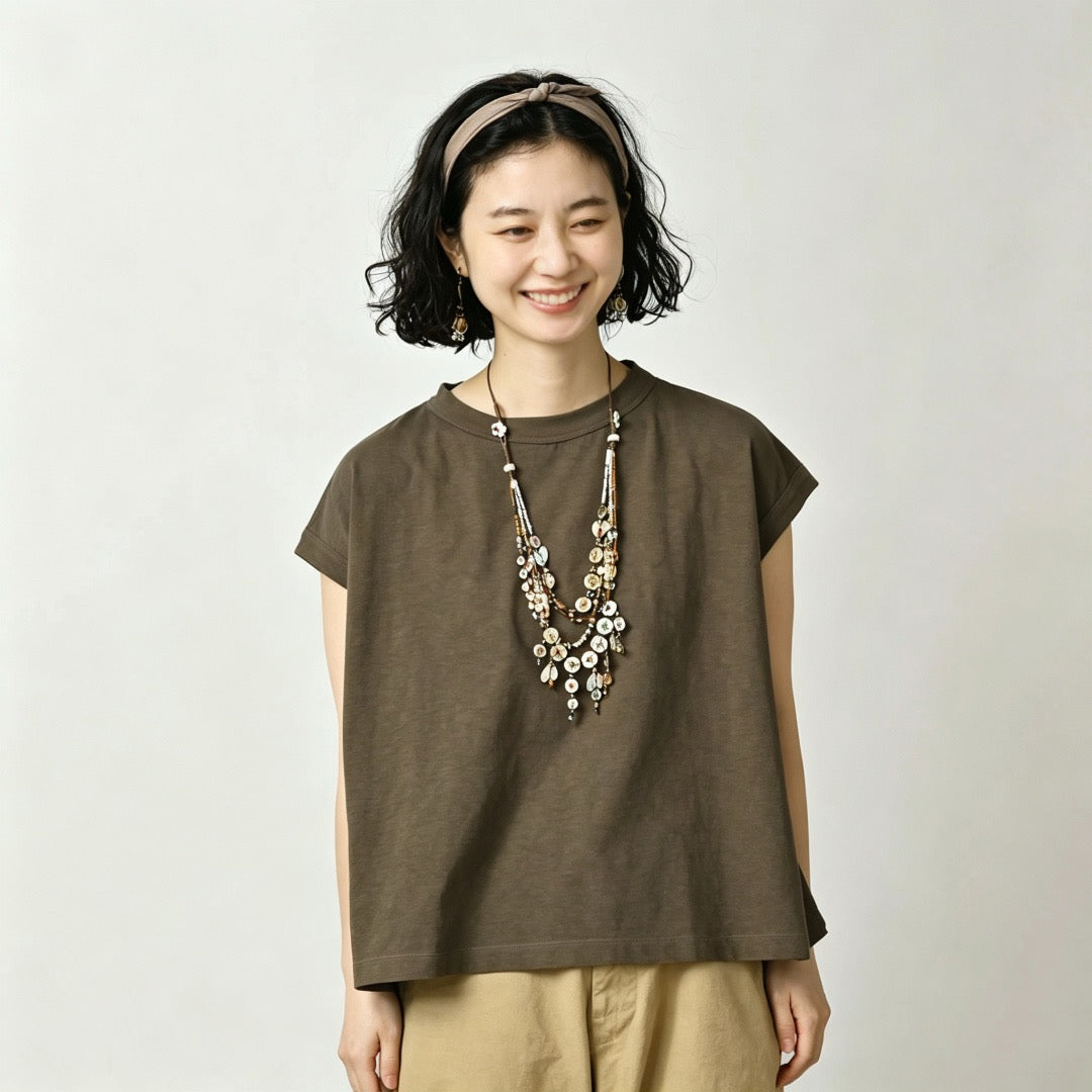 45R淨色tee