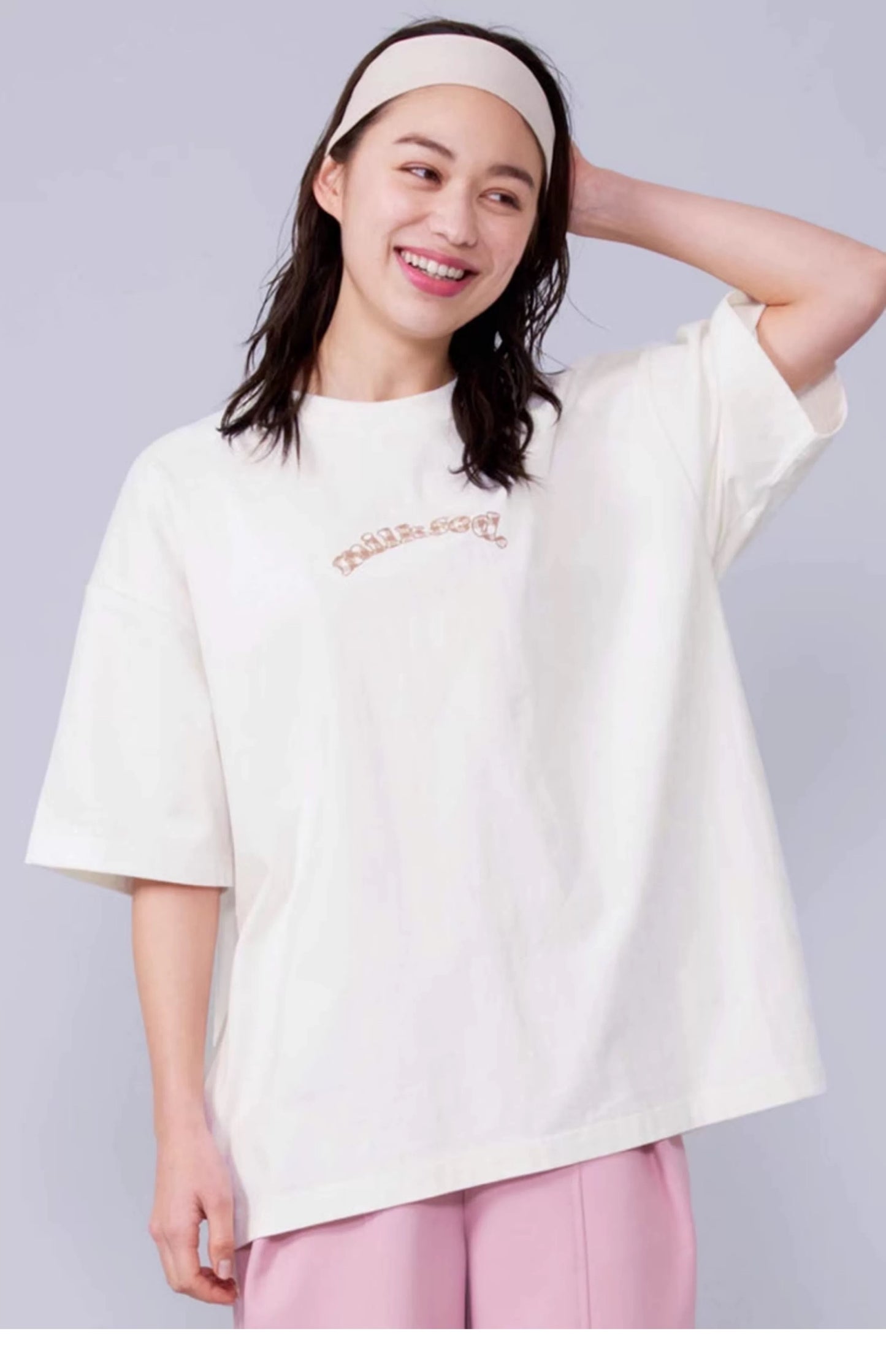 Milkfed 心心格仔tee