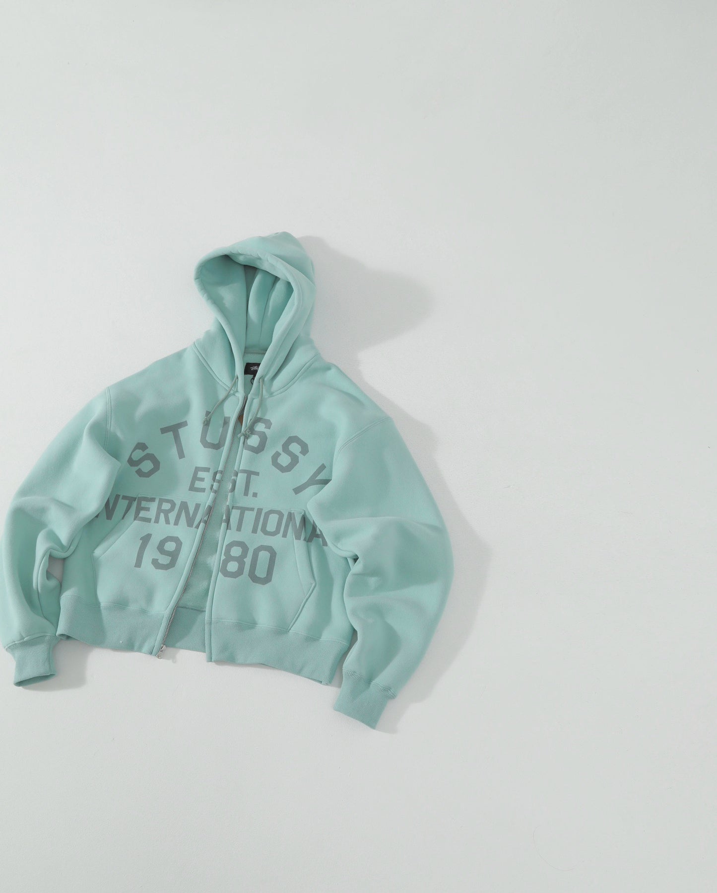 Stussy logo hoodies jacket
