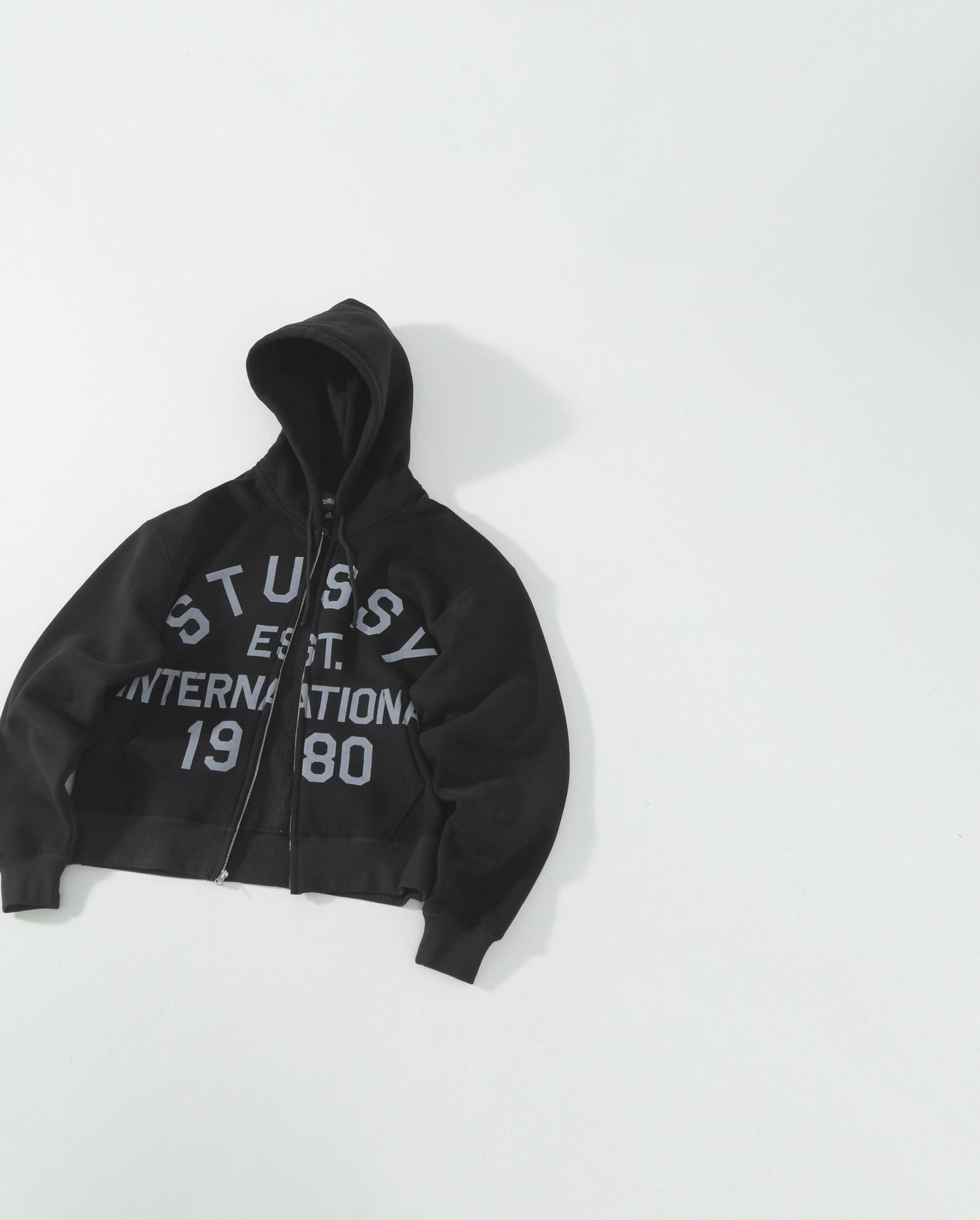 Stussy logo hoodies jacket