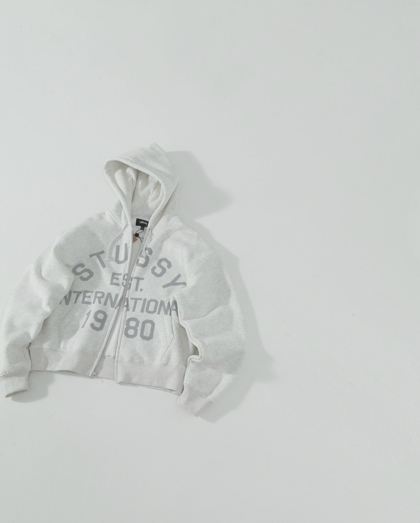Stussy logo hoodies jacket