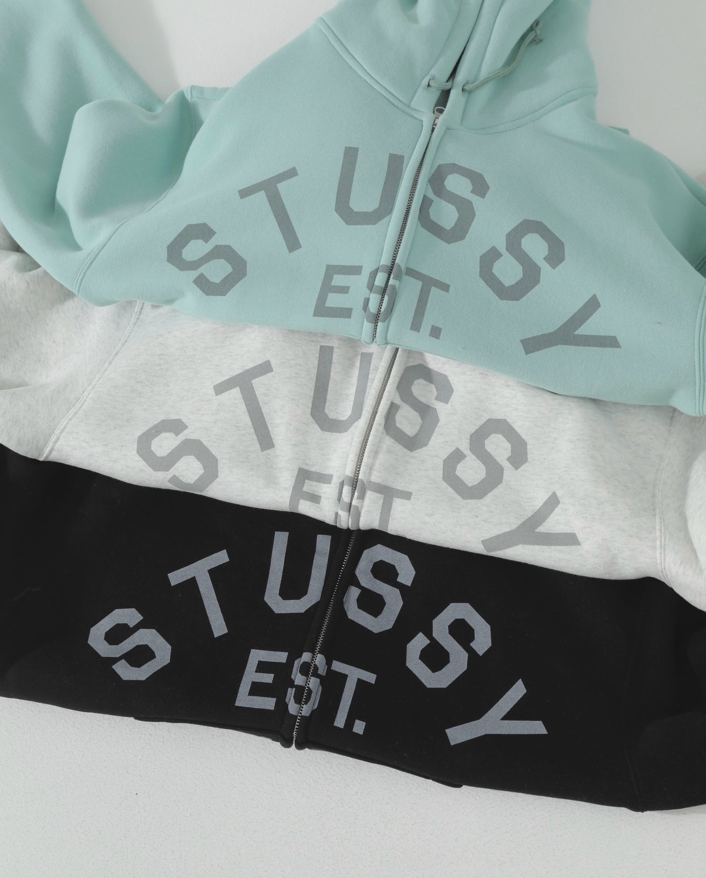 Stussy logo hoodies jacket
