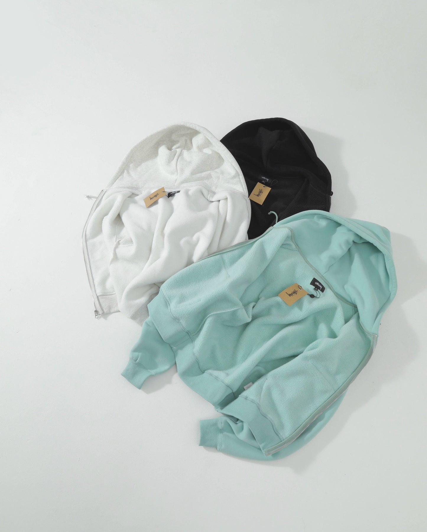 Stussy logo hoodies jacket