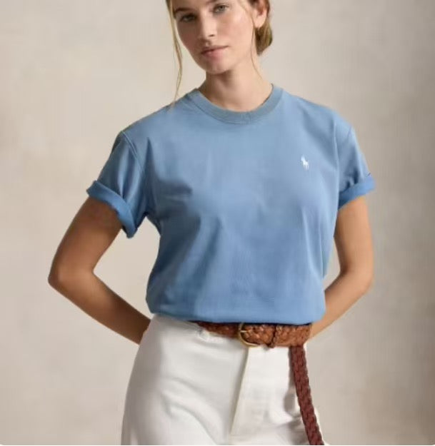 Polo logo 印花tee