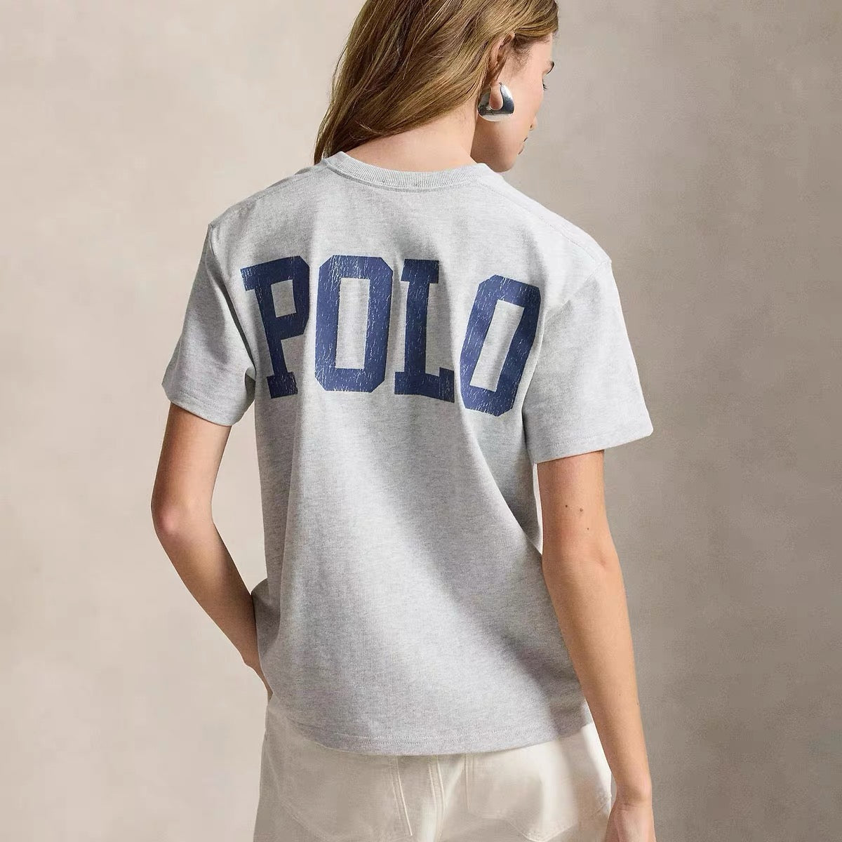 Polo logo 印花tee