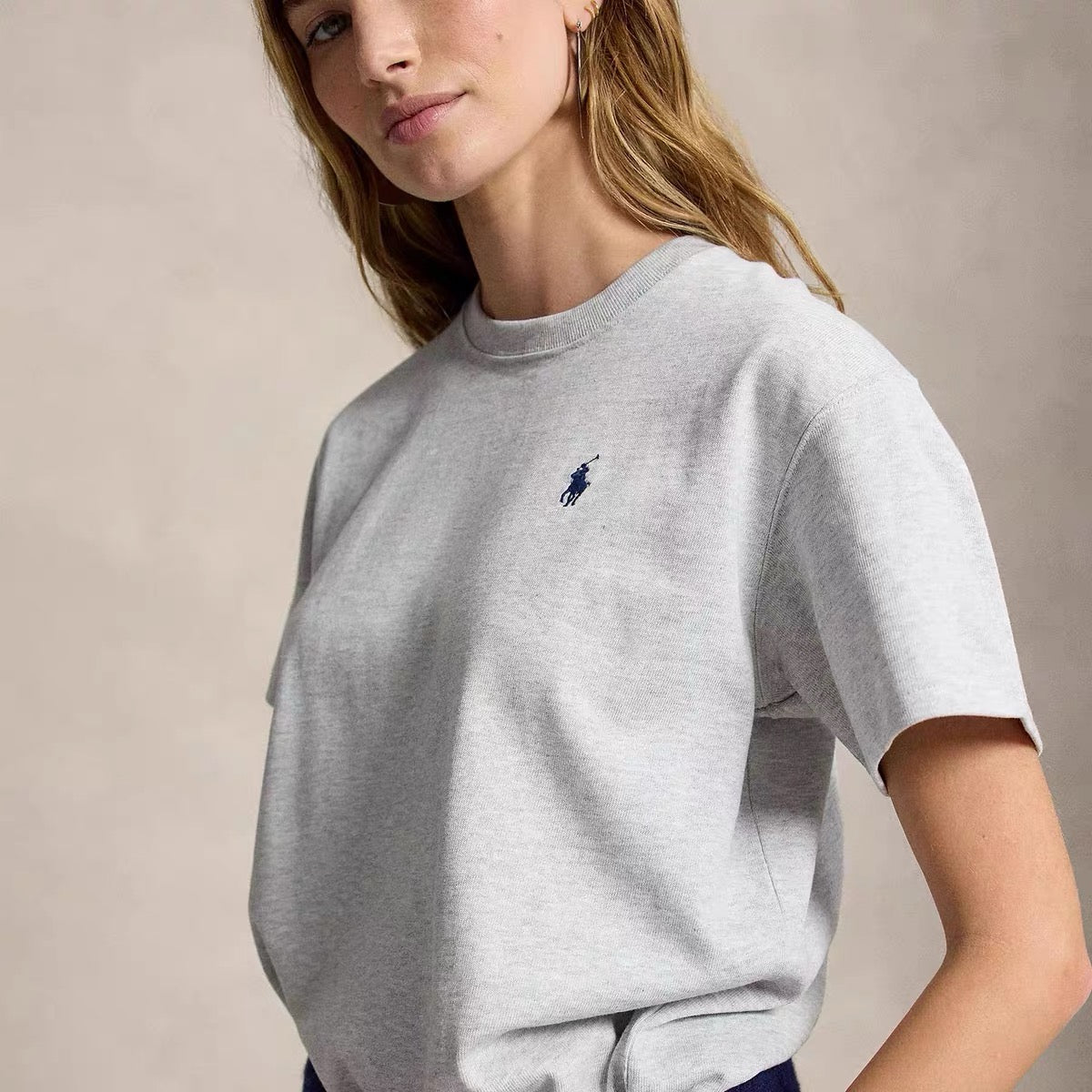Polo logo 印花tee