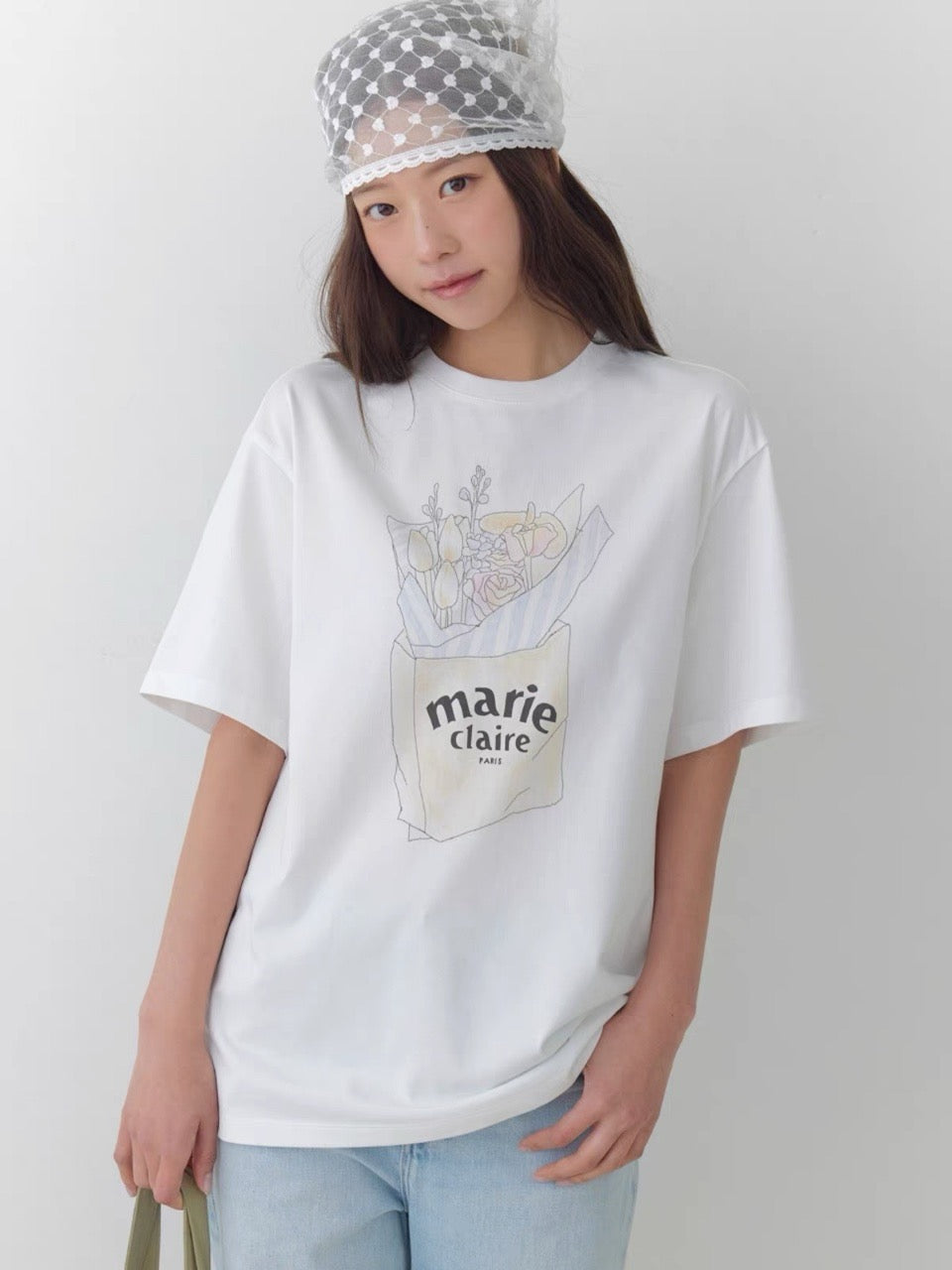 Marie Claire cat tee