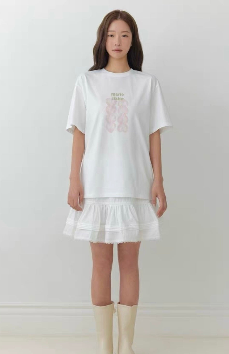 Marie Claire cat tee