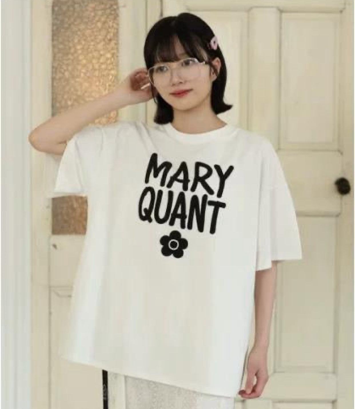 Mary quant logo tee