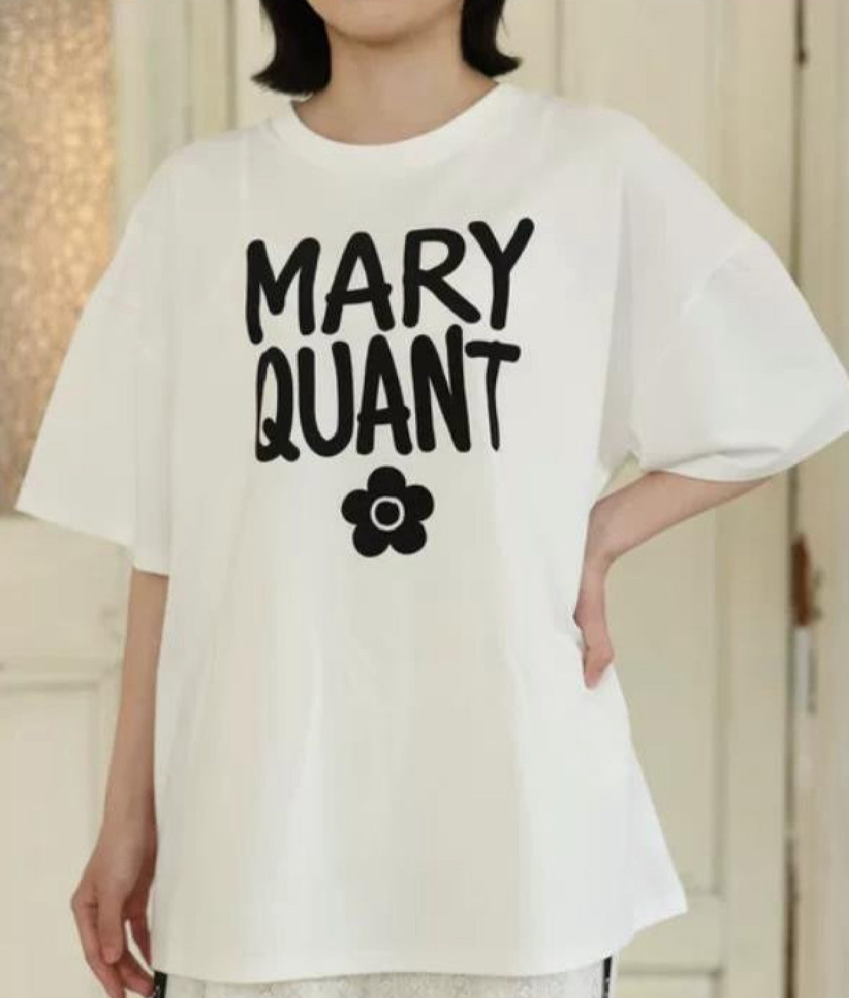 Mary quant logo tee