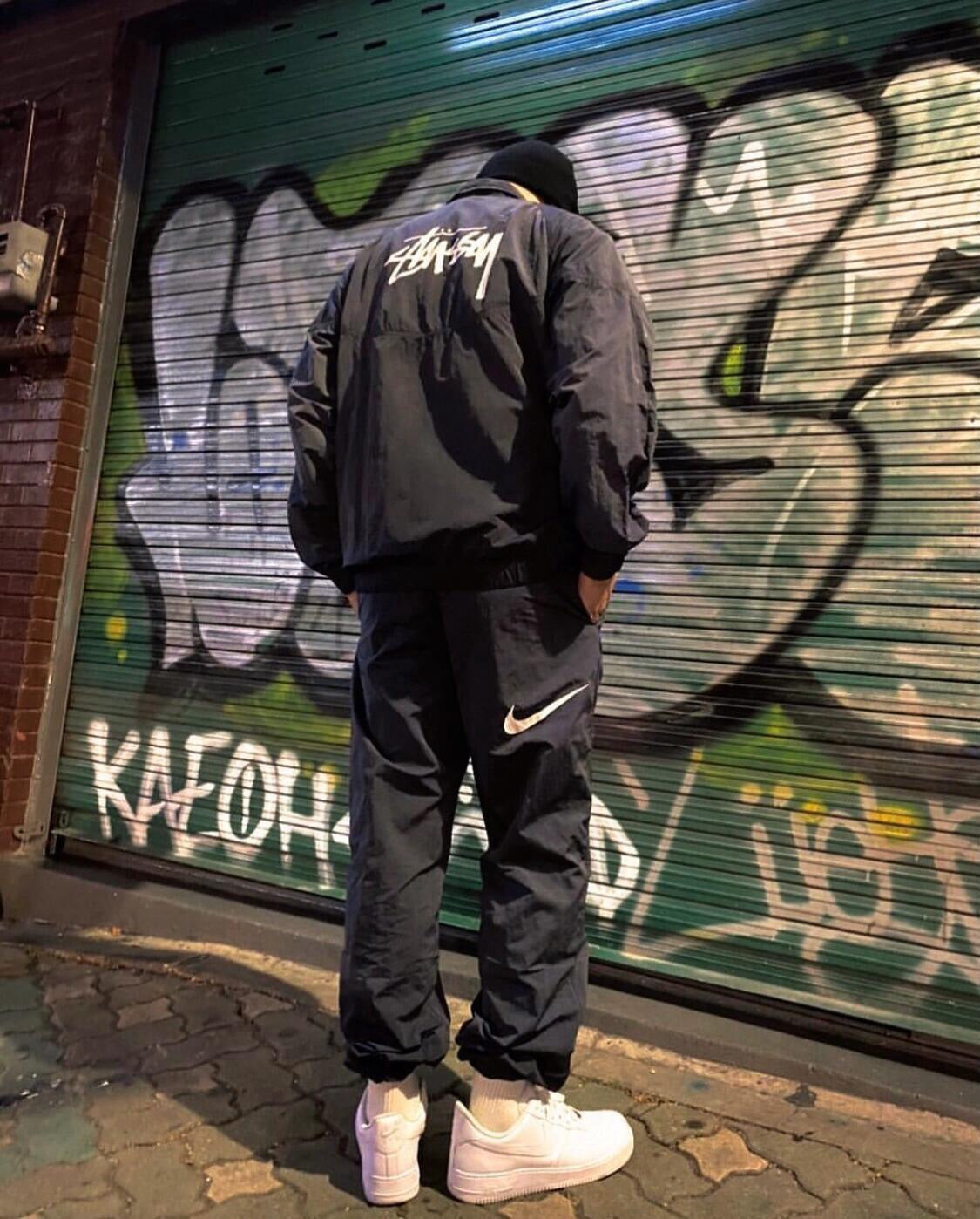 Nike x Stussy 風褸