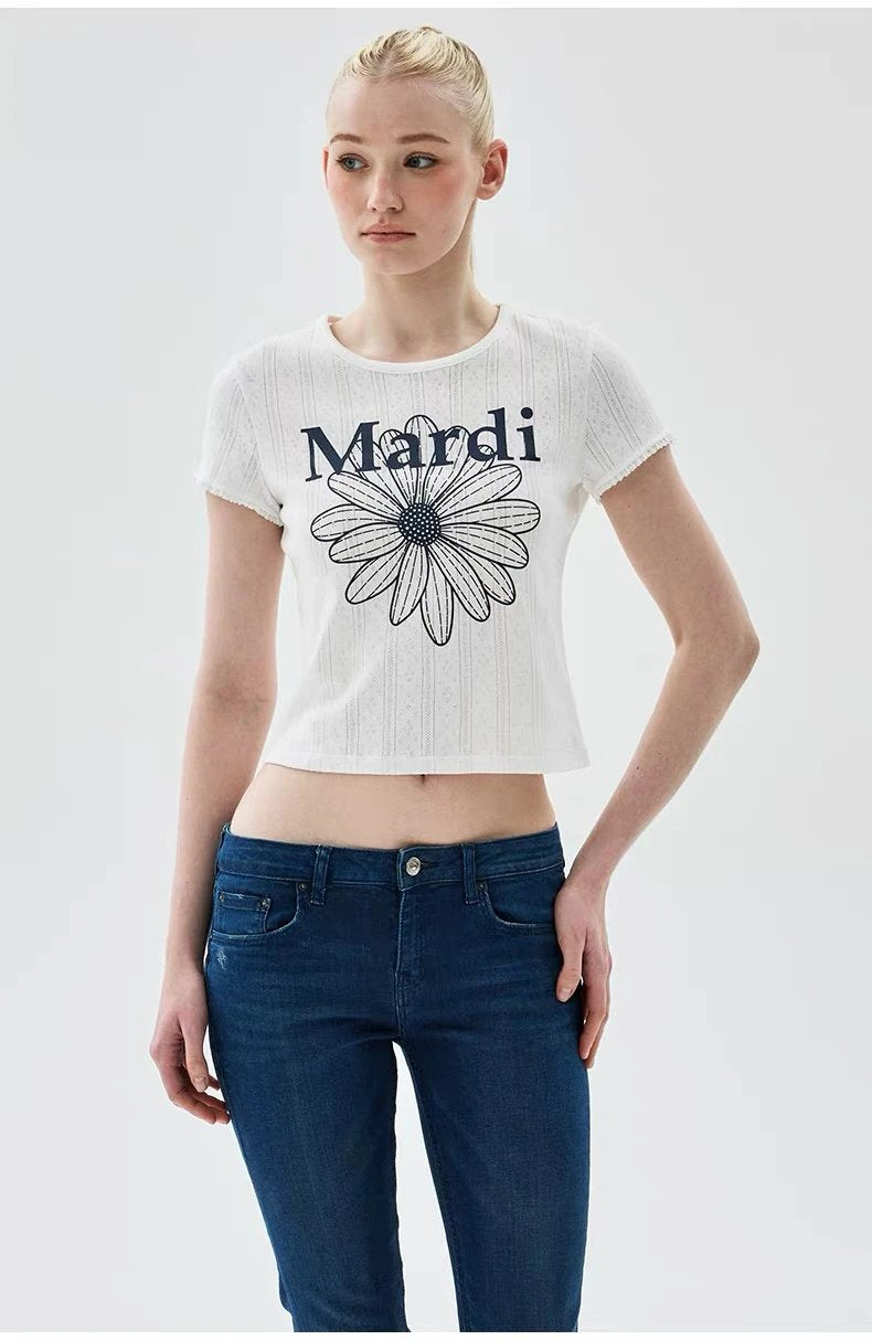 Mardi Mercredi 短身tee