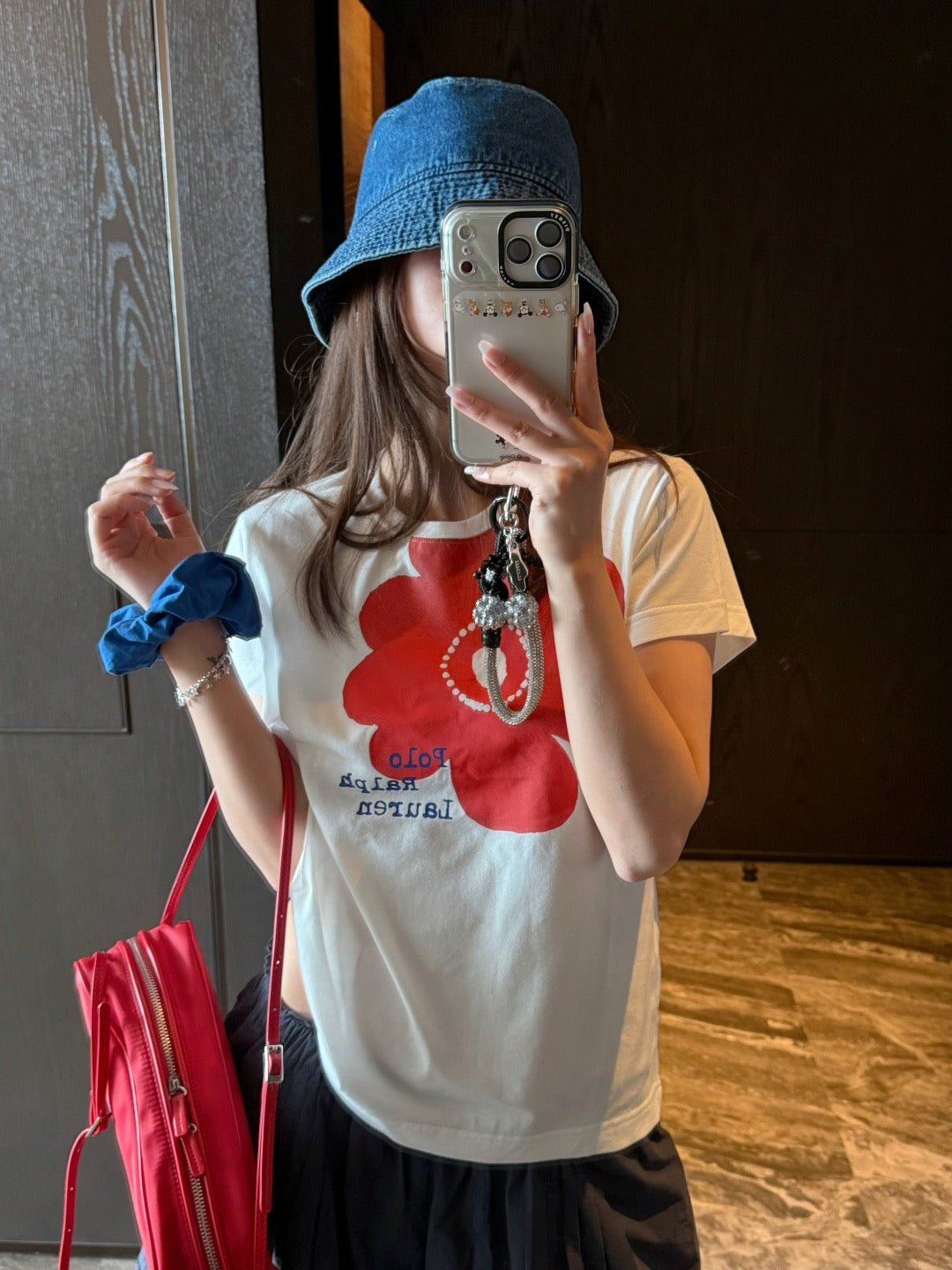 Polo flower tee