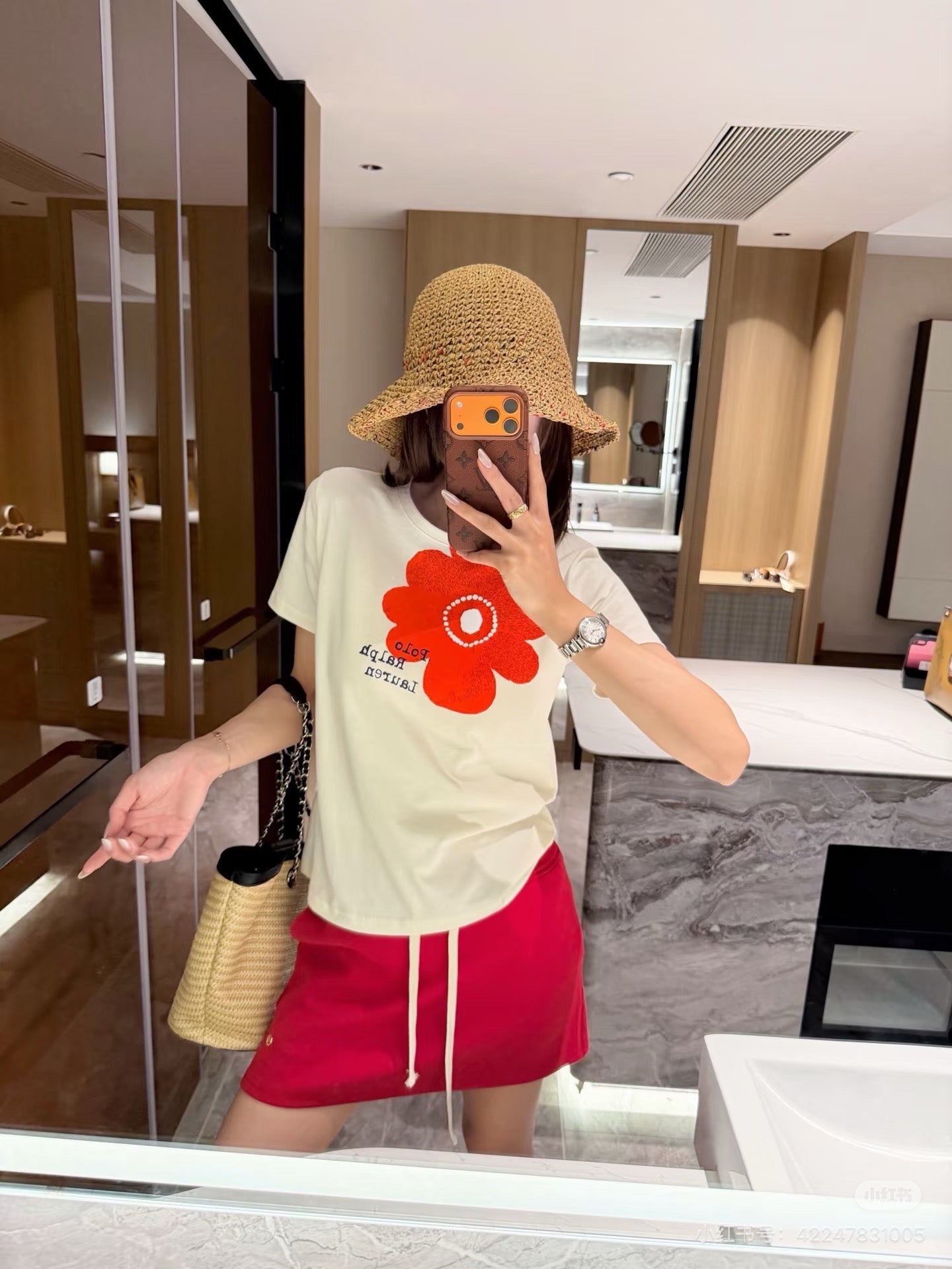 Polo flower tee