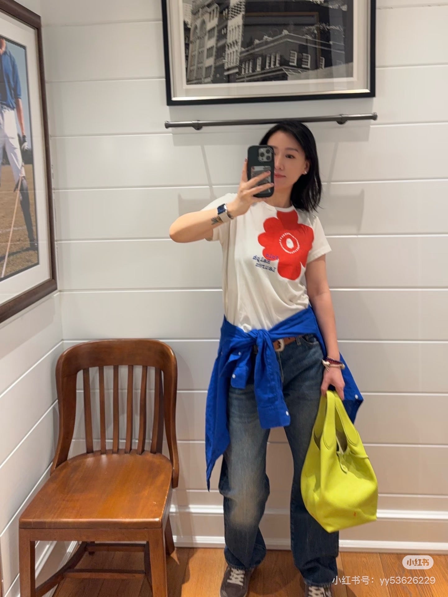 Polo flower tee