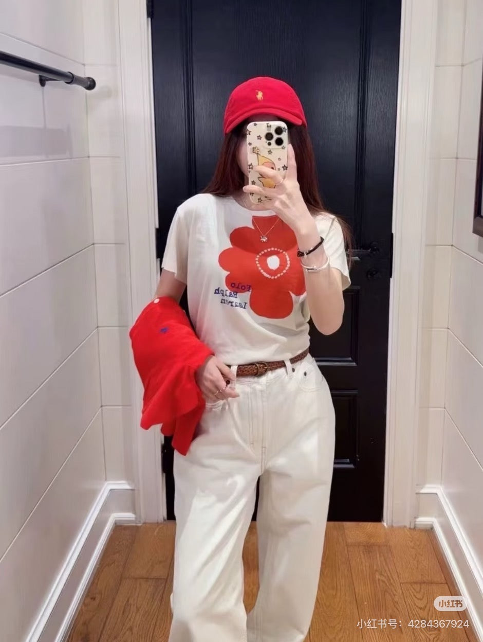 Polo flower tee