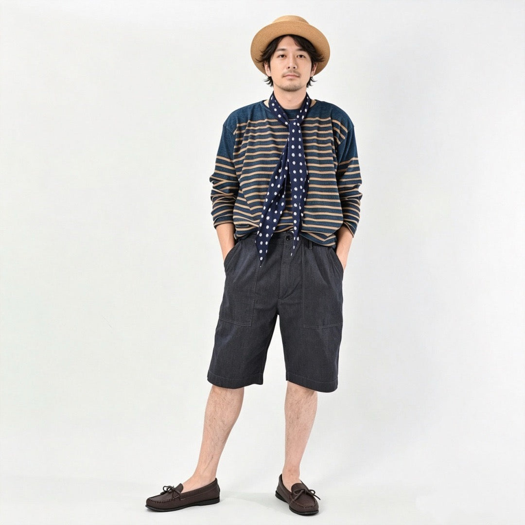 45R牛仔短褲