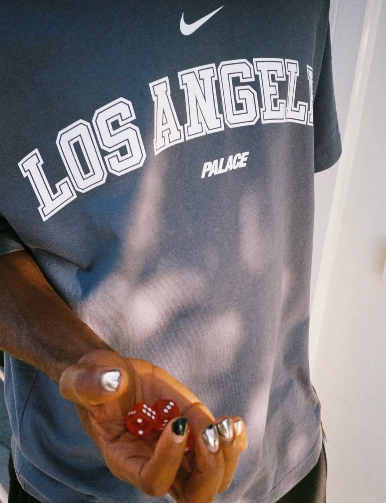 Palace x Nike 地區限定tee