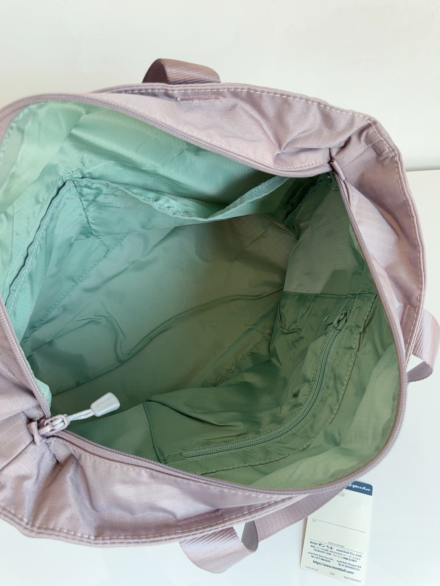Mont bell tote bag