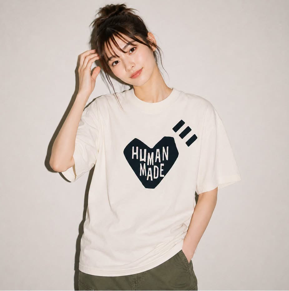 Human made logo tee