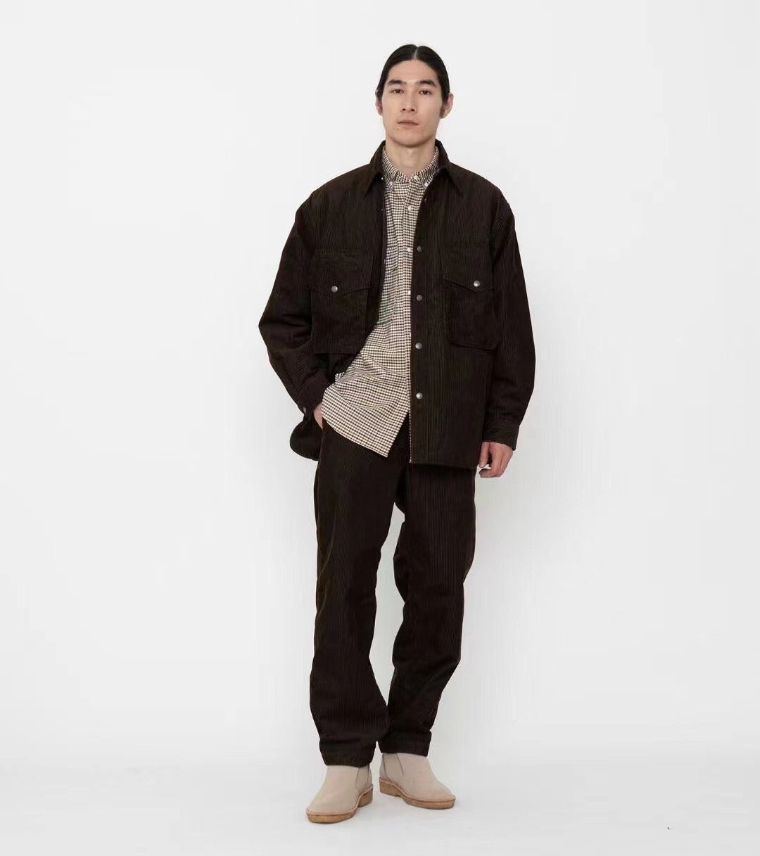 The North Face 灯芯絨裇衫