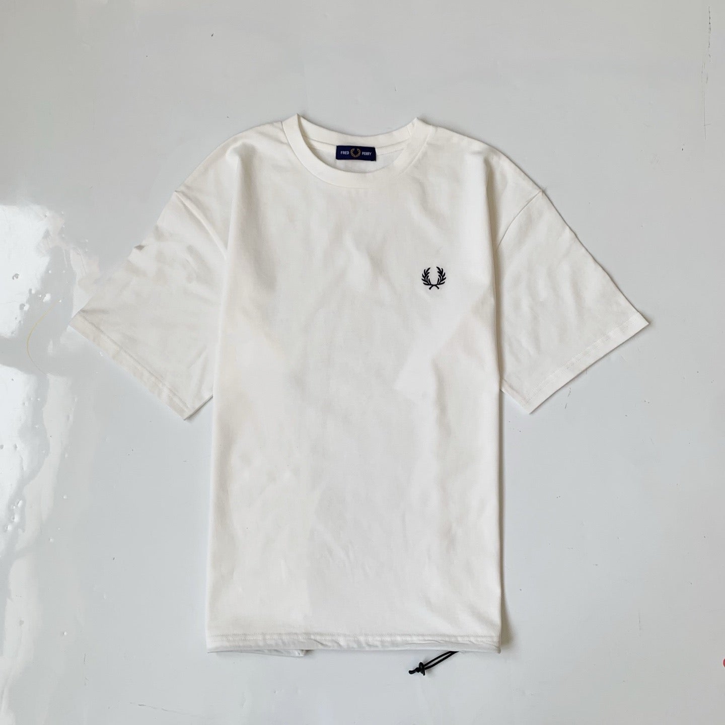 Fred perry刺繡tee
