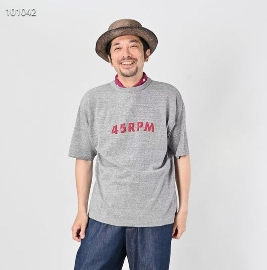 45R 字母tee
