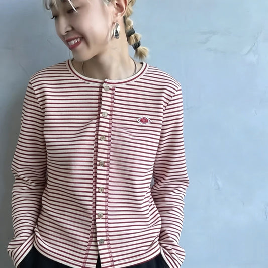Danton 間條cardigan