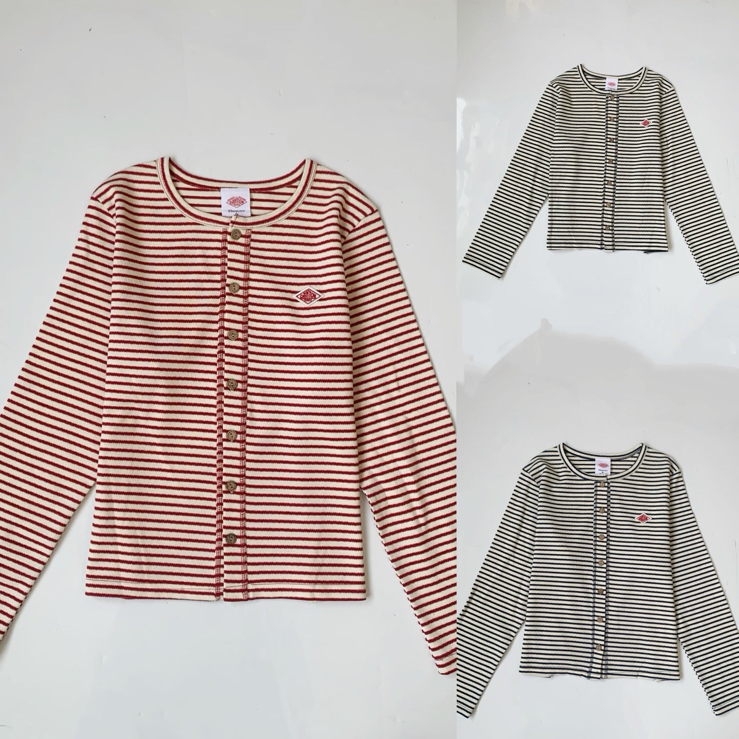Danton 間條cardigan