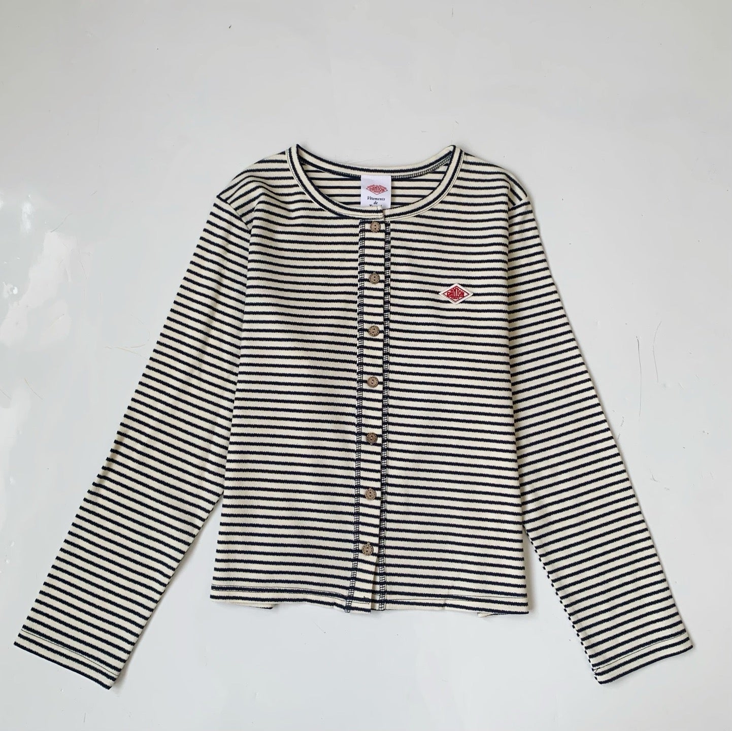 Danton 間條cardigan