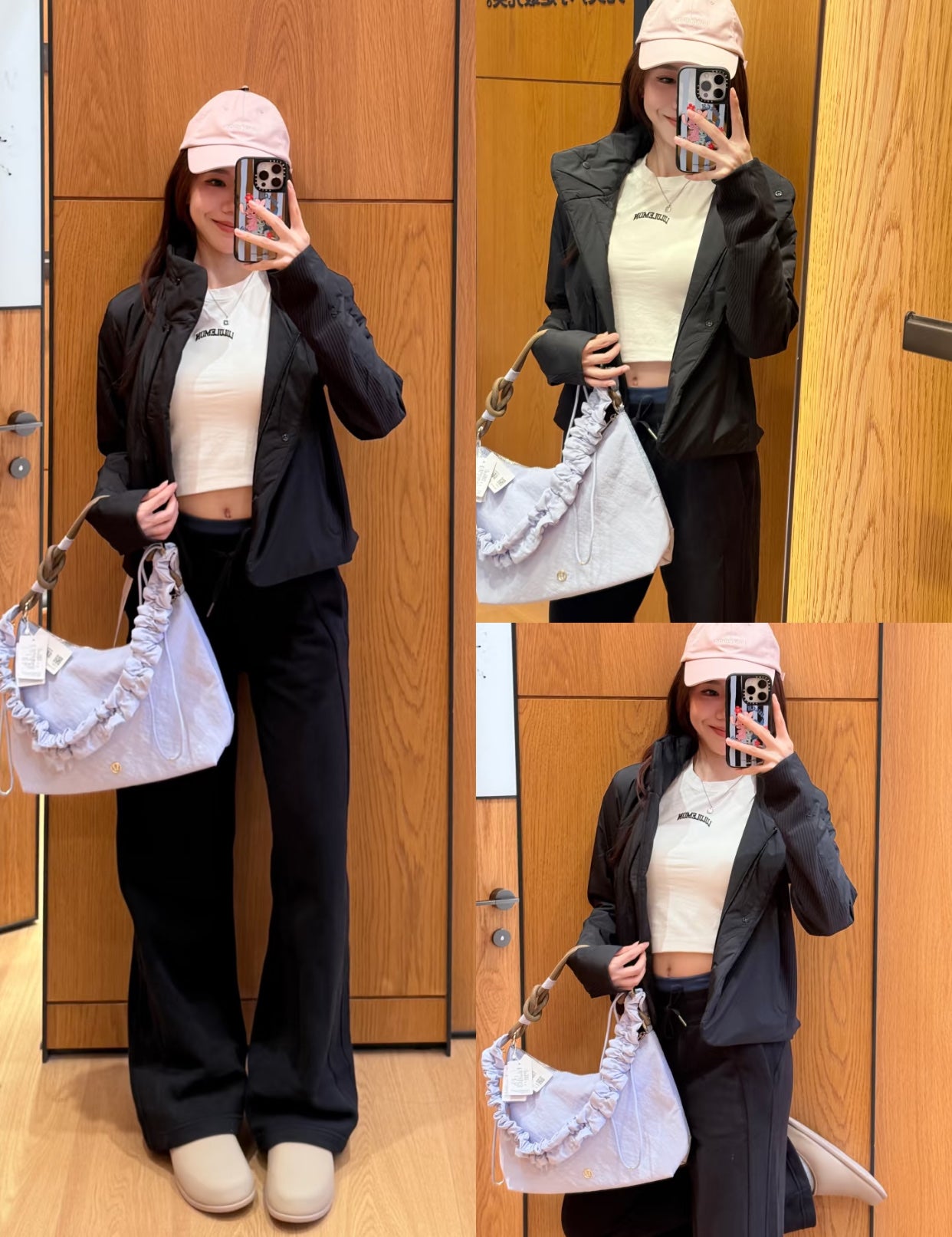 Lululemon 單肩斜咩袋