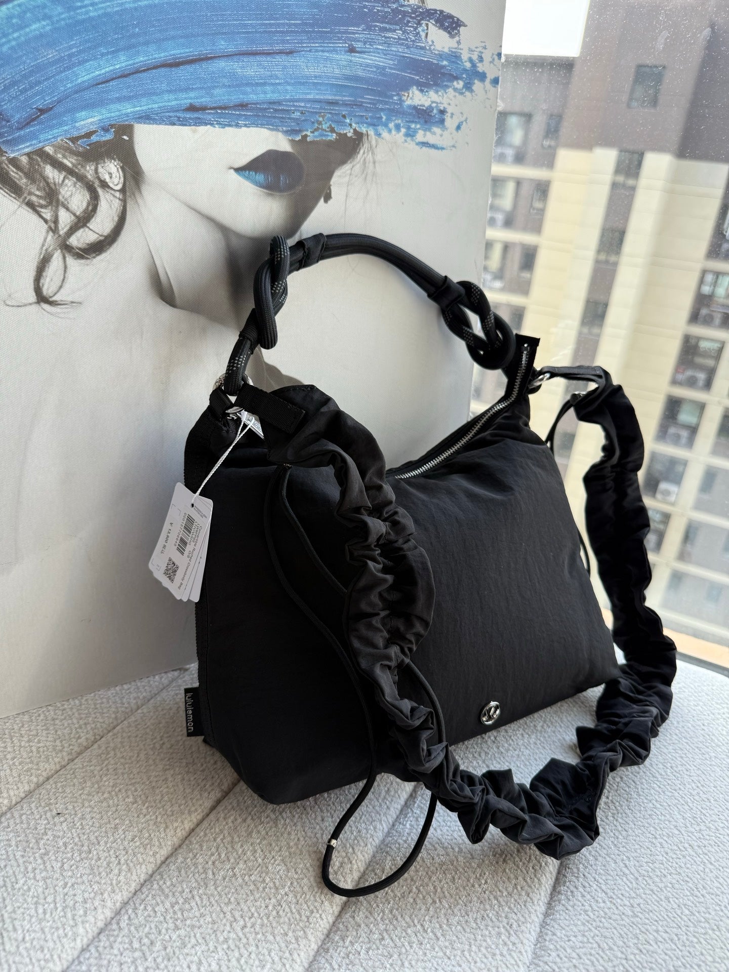 Lululemon 單肩斜咩袋