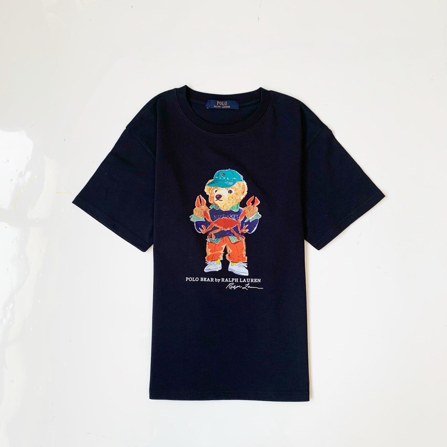 Polo bear pattern tee