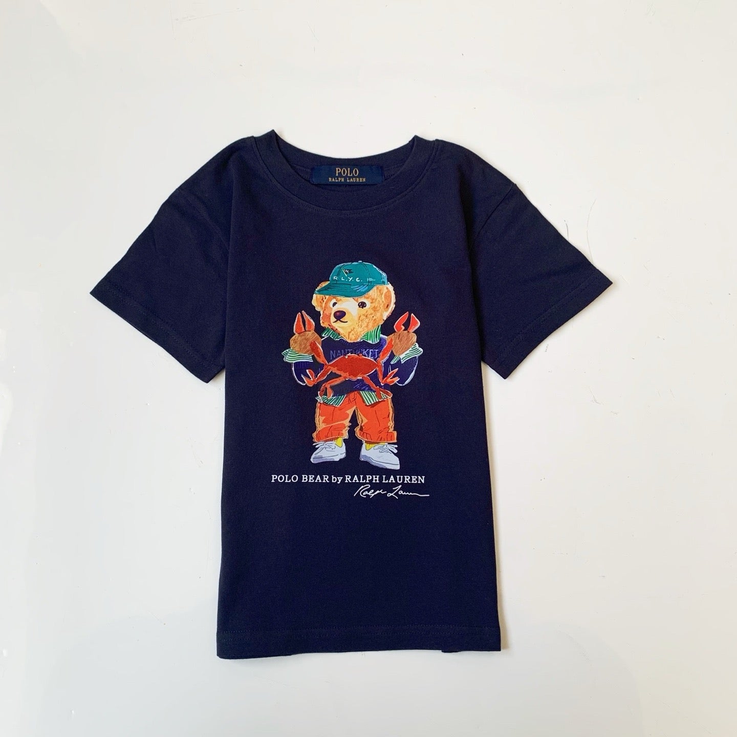 Polo bear pattern tee