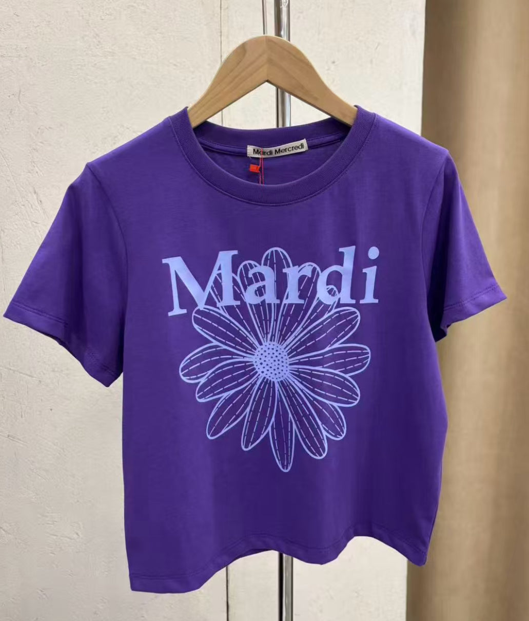 Mardi 短身tee