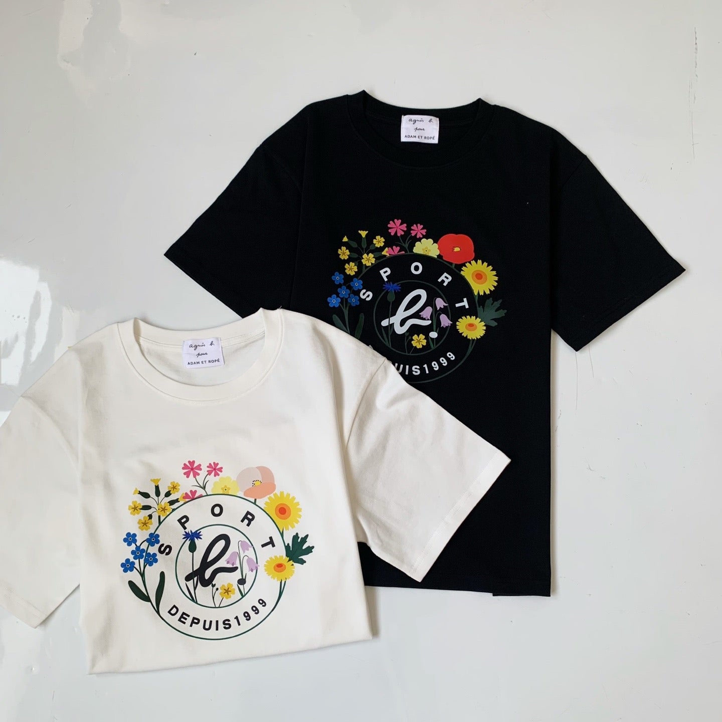 Agnes b flower tee