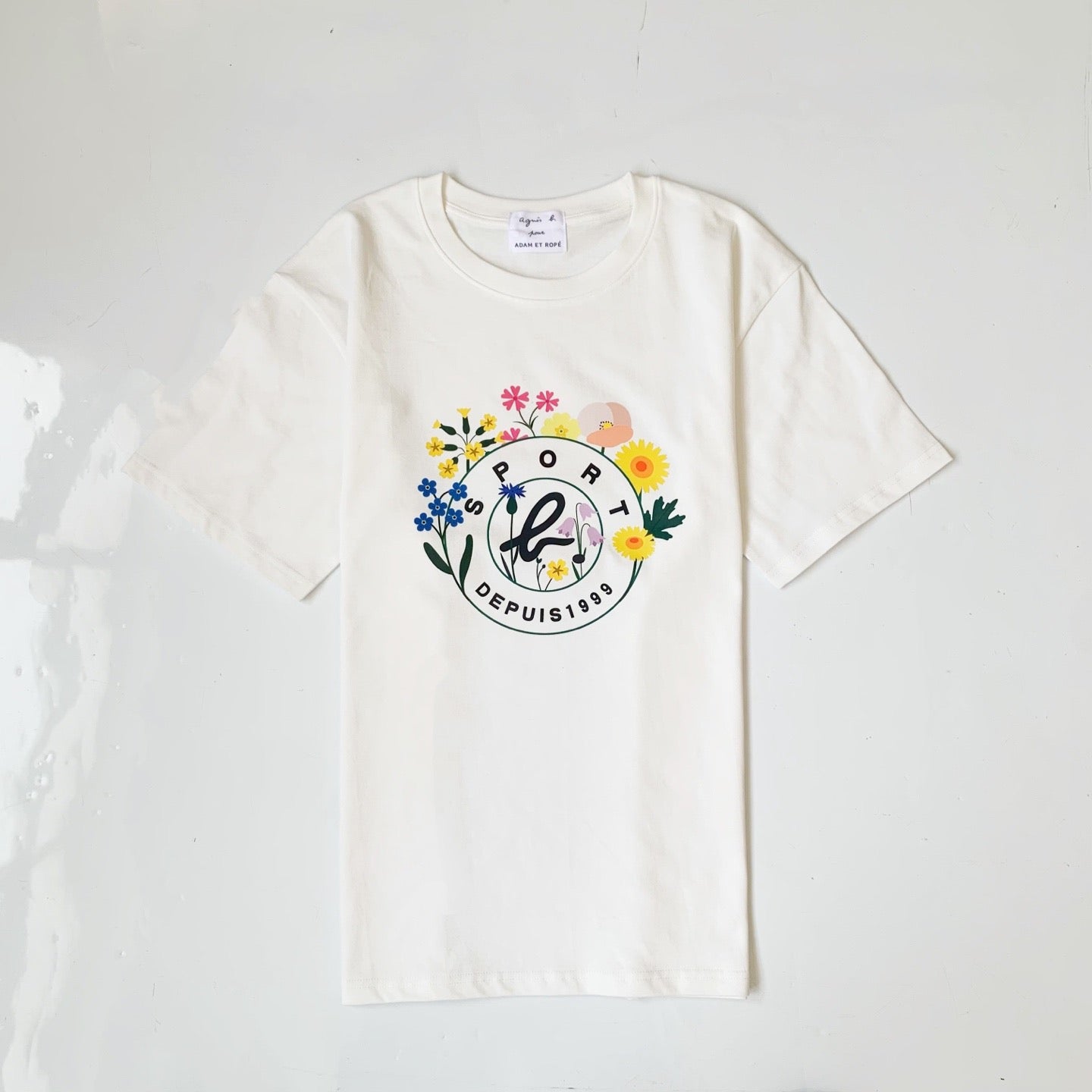 Agnes b flower tee