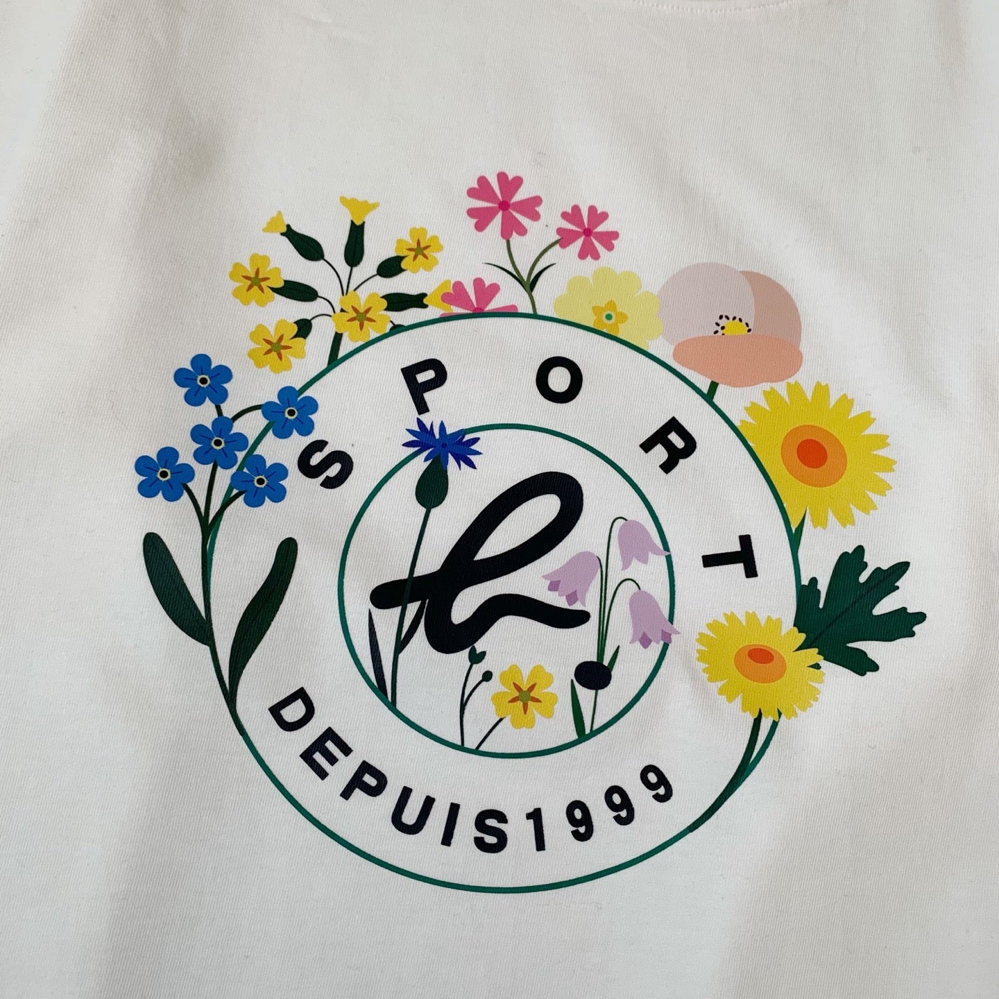 Agnes b flower tee