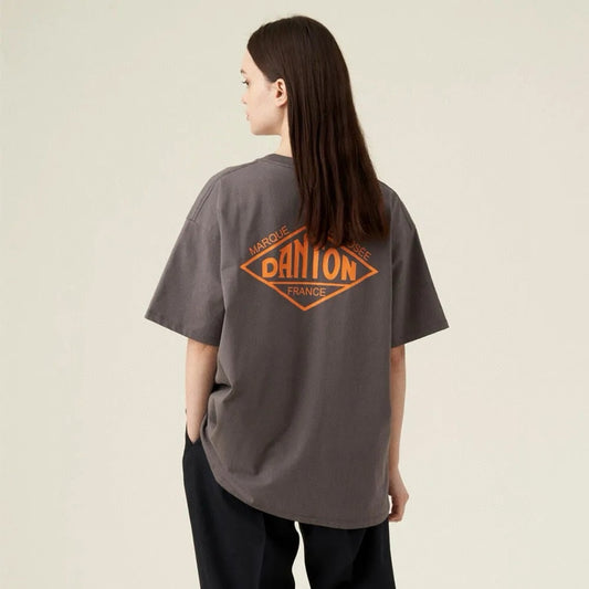 Danton logo印花tee
